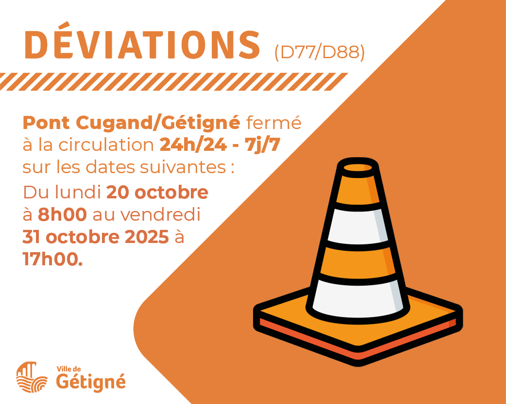 fermeture travaux 2025